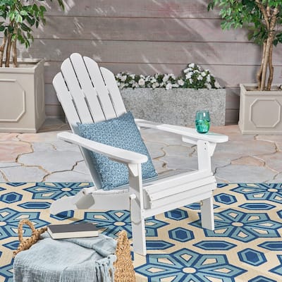 Hollywood Foldable Acacia Adirondack Chair by Christopher Knight Home