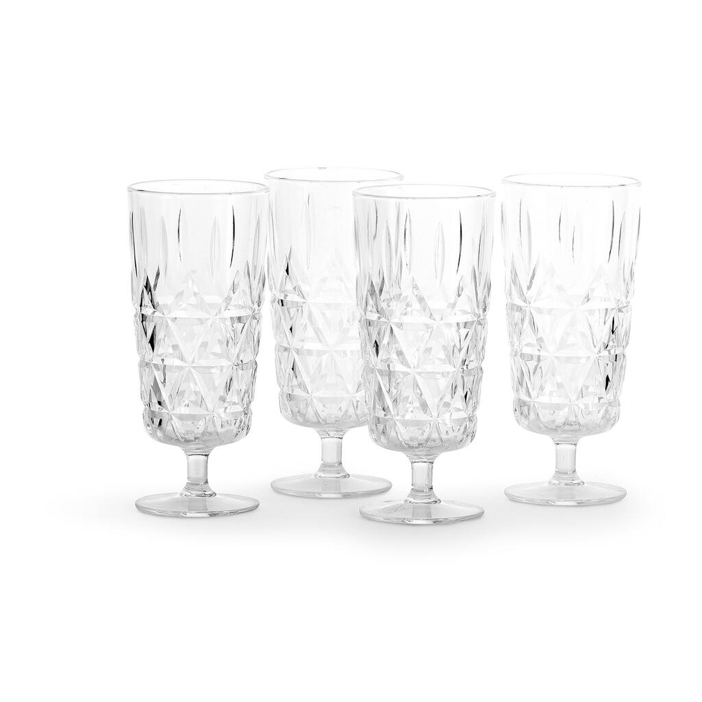 Sagaform by Widgeteer Picnic Outdoor Dinnerware Collection Champagne Glass, Set of 4
