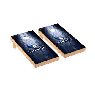 Creighton Bluejays Museum Cornhole Board Set