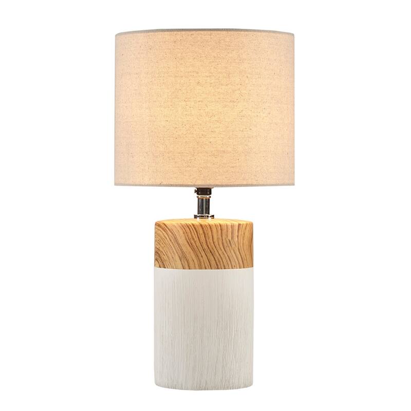 Textured Ceramic Table Lamp,for Living Room,Hallway,Entryway