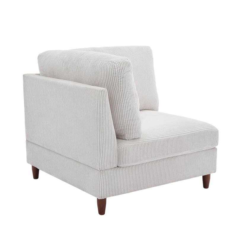 Free Combination Multi-Shaped Corduroy Sofa Modular