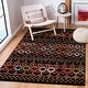 preview thumbnail 23 of 96, SAFAVIEH Amsterdam Bridget Moroccan Boho Rug 3' x 5' - Black/Multi