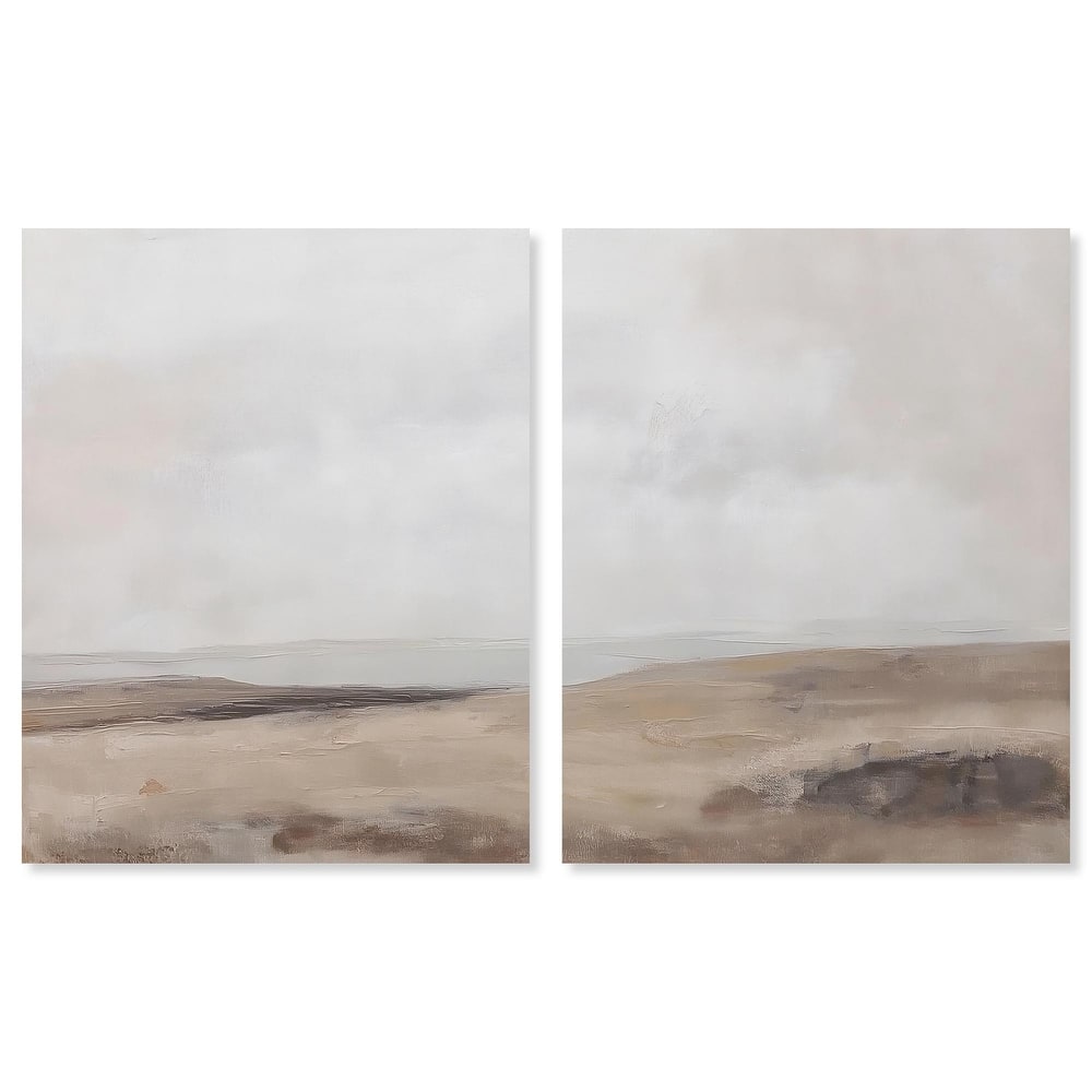Quietude II Canvas Set of 2 by Art Remedy, Gallery Wrapped