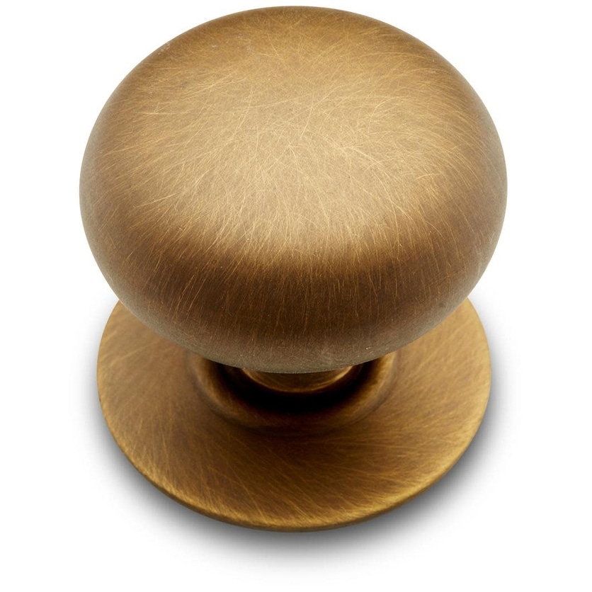 RK International CK 3216 Large Plain 1-1/2" Round Classic Solid Metal
