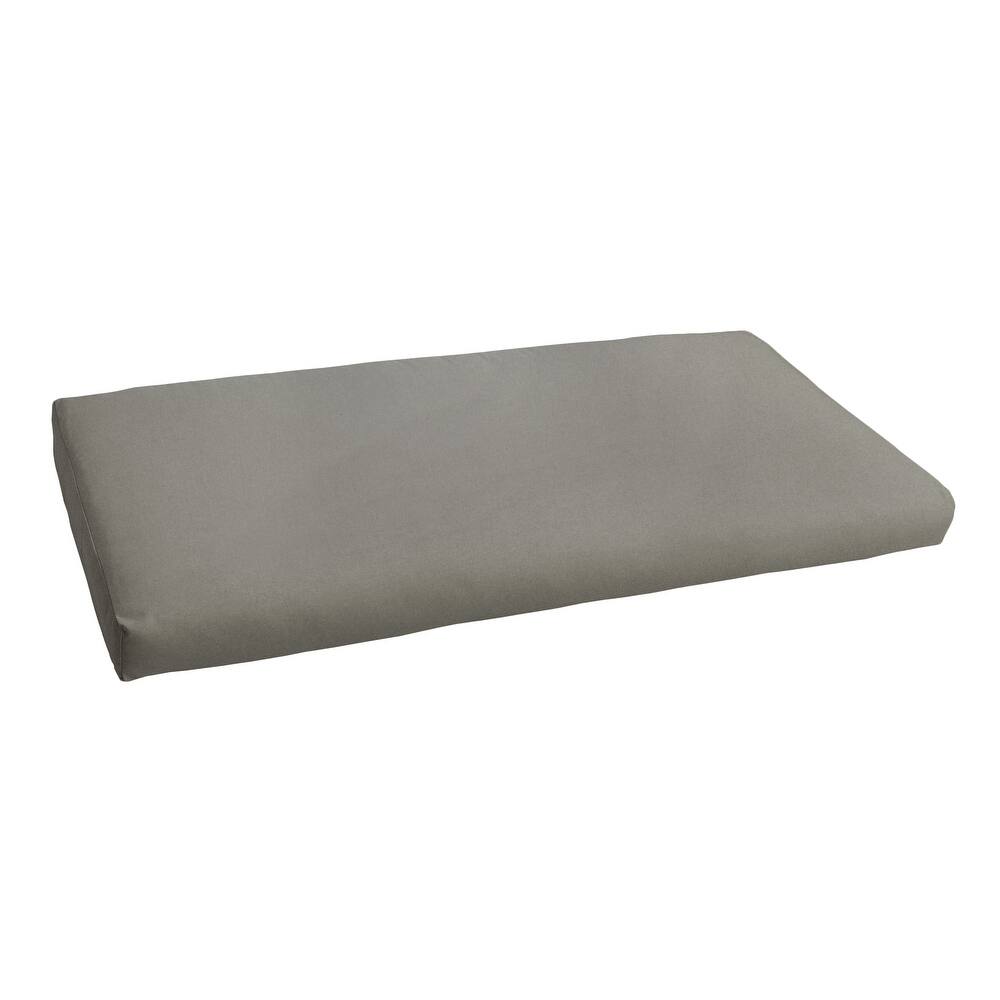 Sunbrella Canvas 55 in x 18 in x 2 in Bench Cushion Bristol - 55 in x 18 in x 2 in