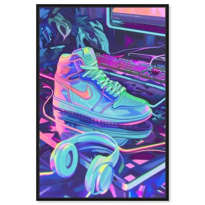 PC Gamer Sneaker Canvas by Art Remedy