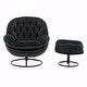 preview thumbnail 17 of 133, TV Chair Accent Chair for Living Room with Ottoman