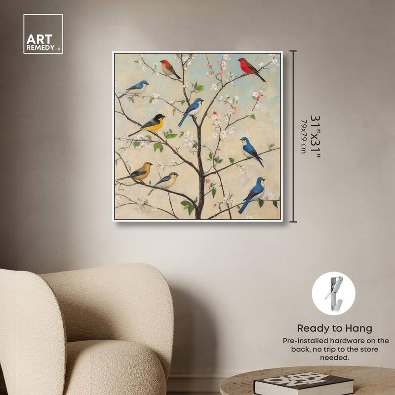 Arboreal Aria I Canvas by Art Remedy