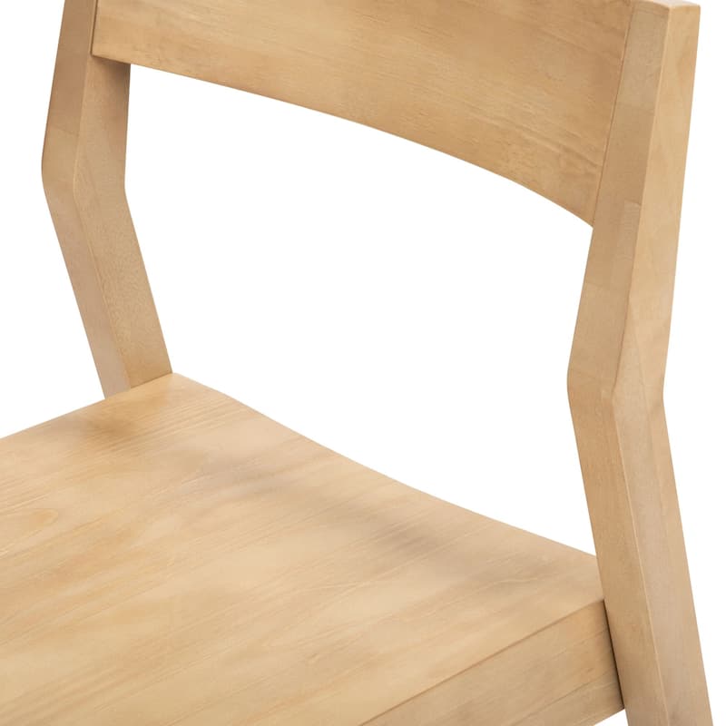 Plank and Beam Modern Solid Wood Dining Chair