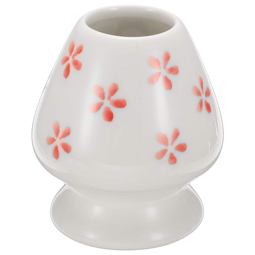Ceramic Chasen Stand 73mm Matcha Whisk Holder Teas Set Whisks Stand Cherry White - Cherry White