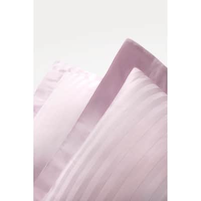 Brooks Brothers Sateen Stripe Cotton Sham Case Pair