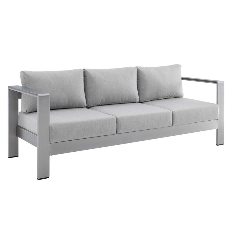 Shore Sunbrella Outdoor Patio Aluminum 4 Piece Set