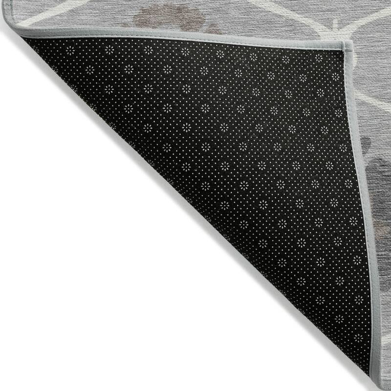 HomeRoots Medallion Transitional Rectangle Outdoor Rug