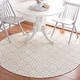 preview thumbnail 80 of 85, SAFAVIEH Handmade Vermont Savine Wool Rug 6' Round - Ivory/Red - Round