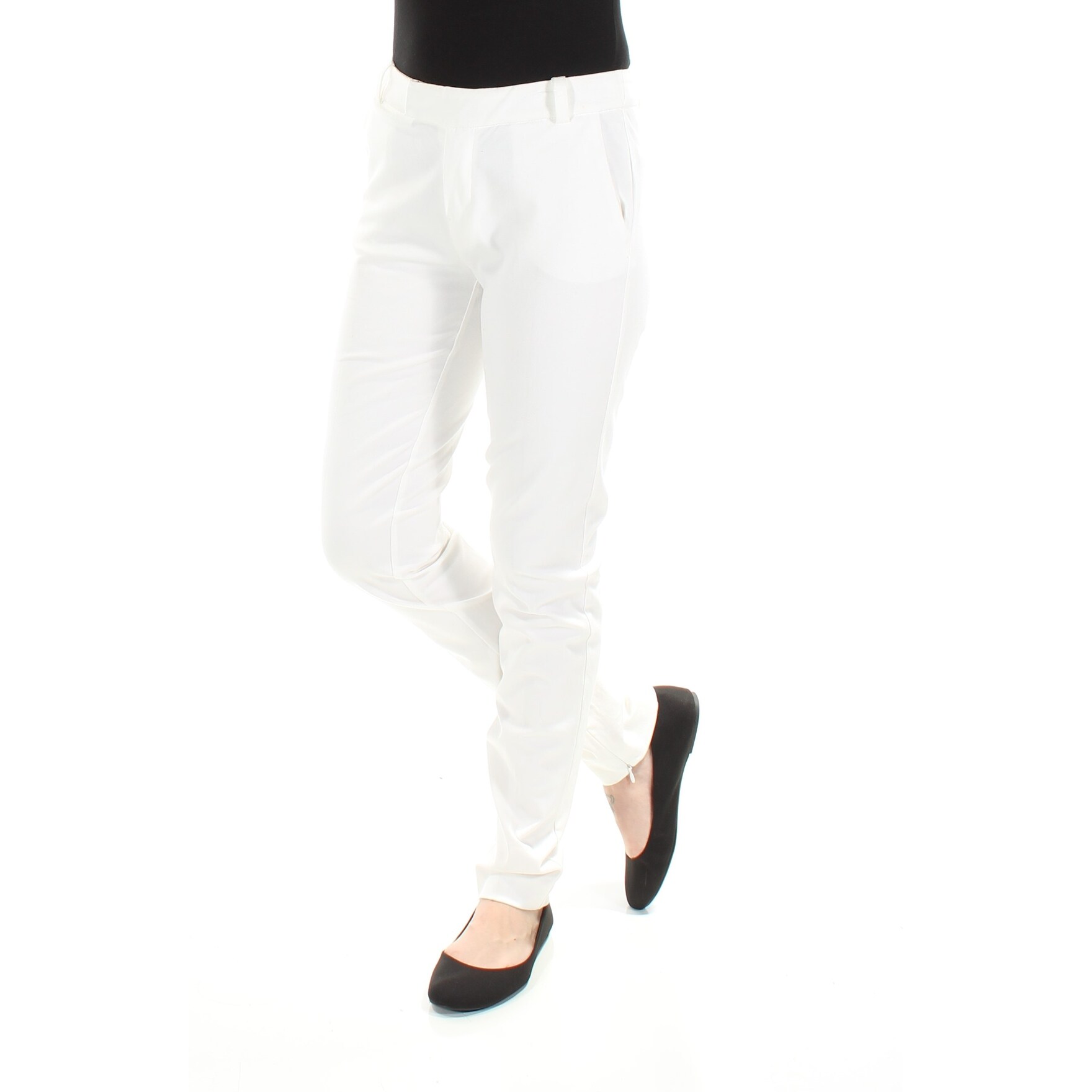 Shop Rachel Roy Womens White Wear To Work Pants Size 0