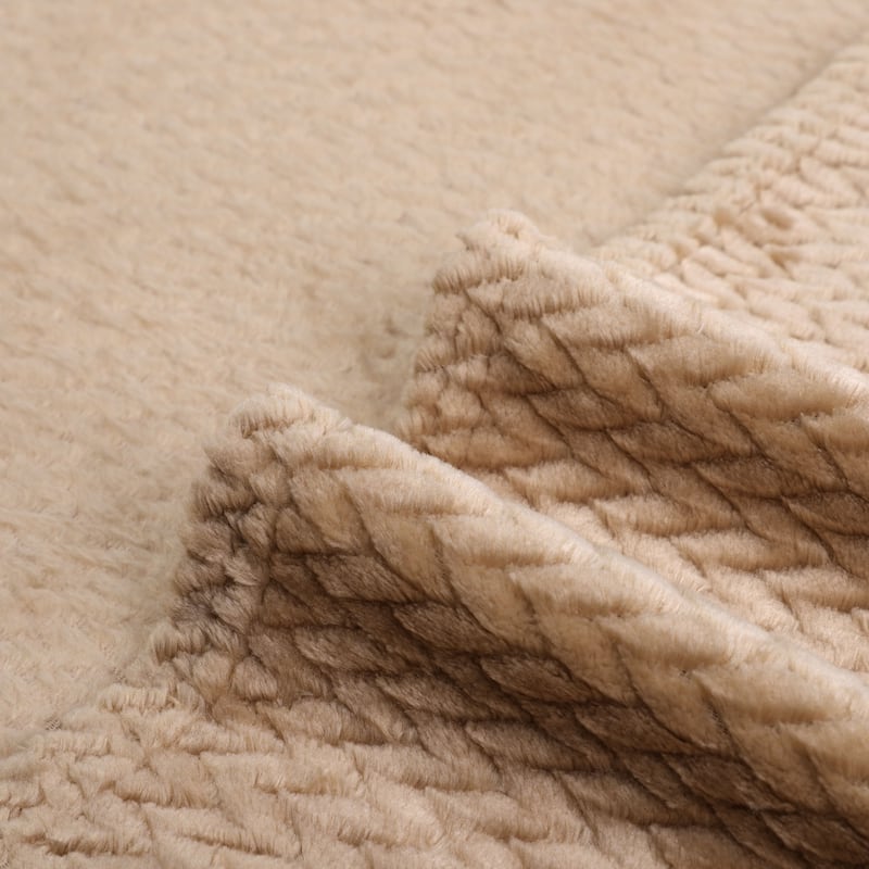 Flannel Fleece Throw Blanket for Bed or Couch,