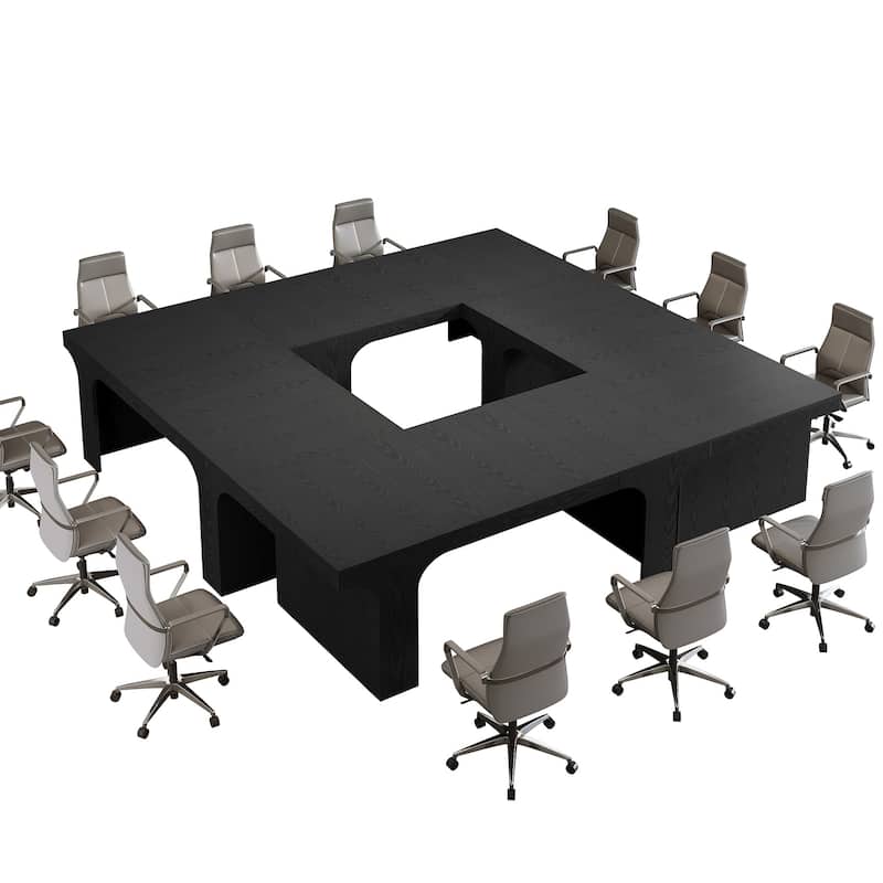 Large Executive Conference Table, Office Meeting Table, Boardroom Computer Writing Desk Workstation Accent Table