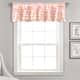 Lush Decor Gigi Delicate Textured Window Valance