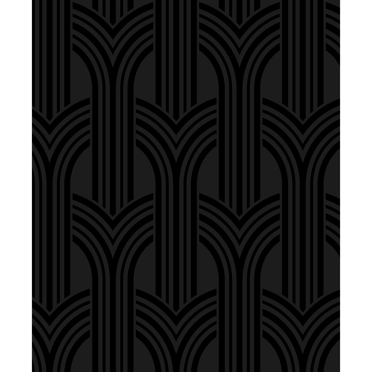 NextWall Geometric Arches Peel and Stick Wallpaper
