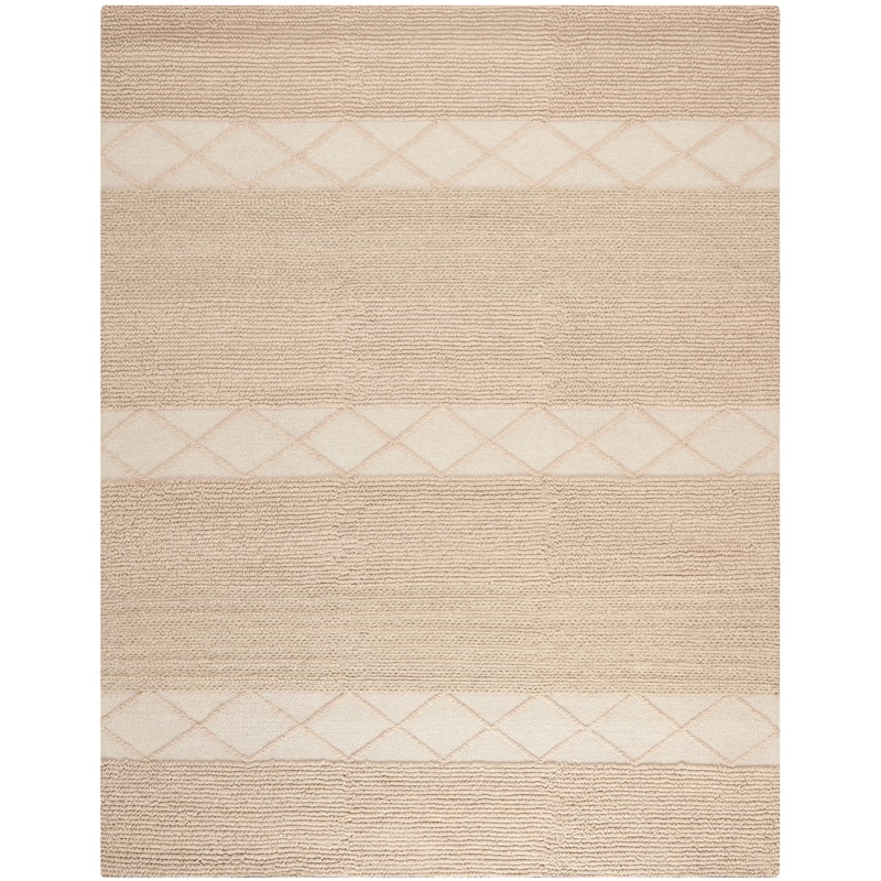 SAFAVIEH Handmade Natura Walfrieda Wool Rug - 11' x 15' - Beige