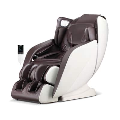 Comfort Full Body Massage Chair with Voice Control Heat Foot Roller