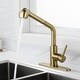 preview thumbnail 10 of 33, Single-Handle Pull-Out Sprayer Kitchen Faucet in Stainless