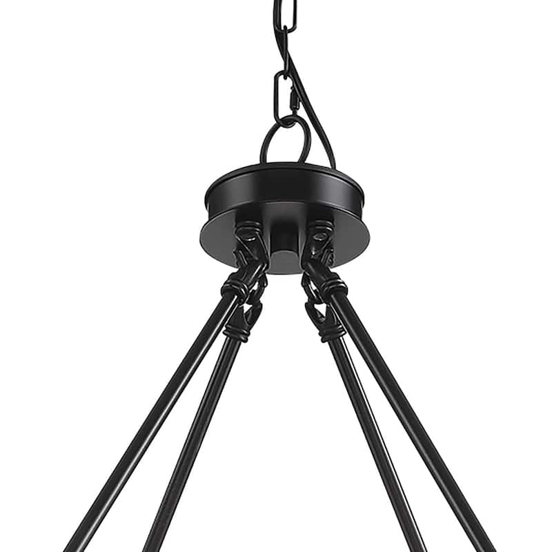 Acroma 16-light 40In Farmhouse Geometric Chandelier Candle Lighting - D 40'' * H 139''