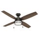 preview thumbnail 3 of 21, Hunter 52" Ocala Outdoor Ceiling Fan w/LED Light Kit and Pull Chain - Industrial, Rustic, Coastal - Damp Rated!