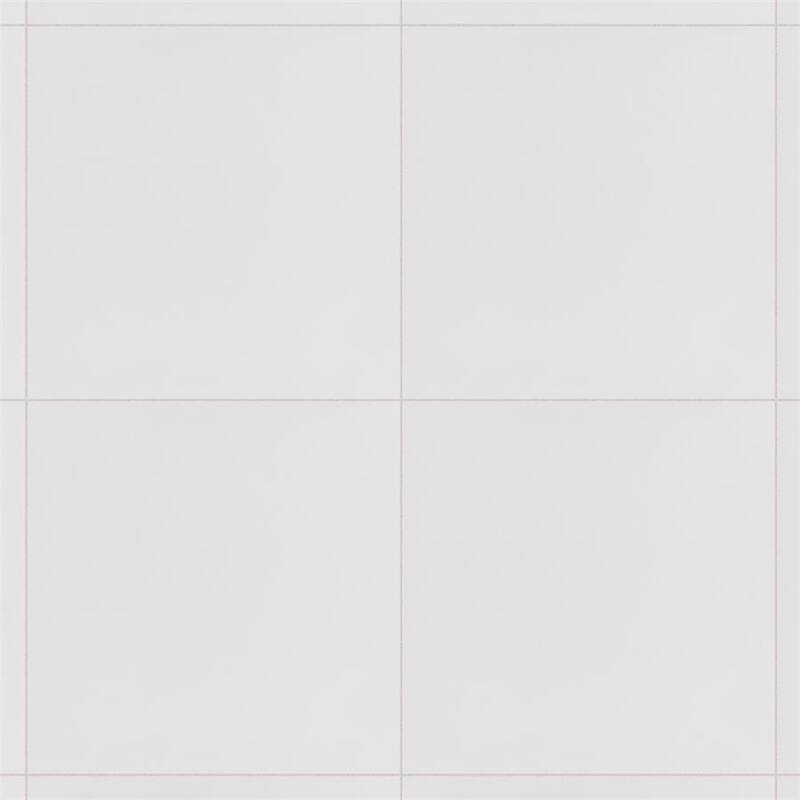 Merola Tile Revival White 7-3/4" x 7-3/4" Ceramic Floor and Wall Tile