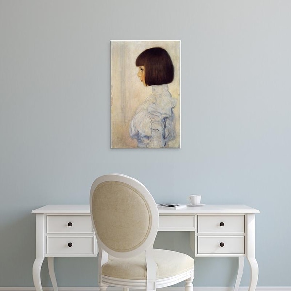 Easy Art Prints Gustav Klimt's 'Helene Klimt' Premium Canvas Art