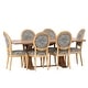 preview thumbnail 54 of 77, Derring 7 Piece Dining Set by Christopher Knight Home