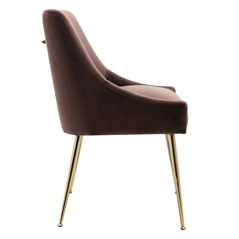 Heaven Contemporary Velvet Upholstered Accent Chair