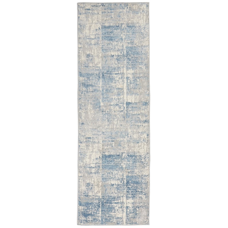 Nourison Solace Distressed Vintage Abstract Area Rug