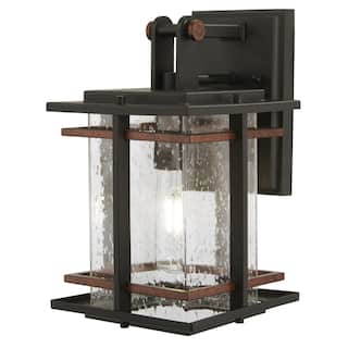 The Great Outdoors San Marcos Single Light 11-1/4" Tall Outdoor Wall