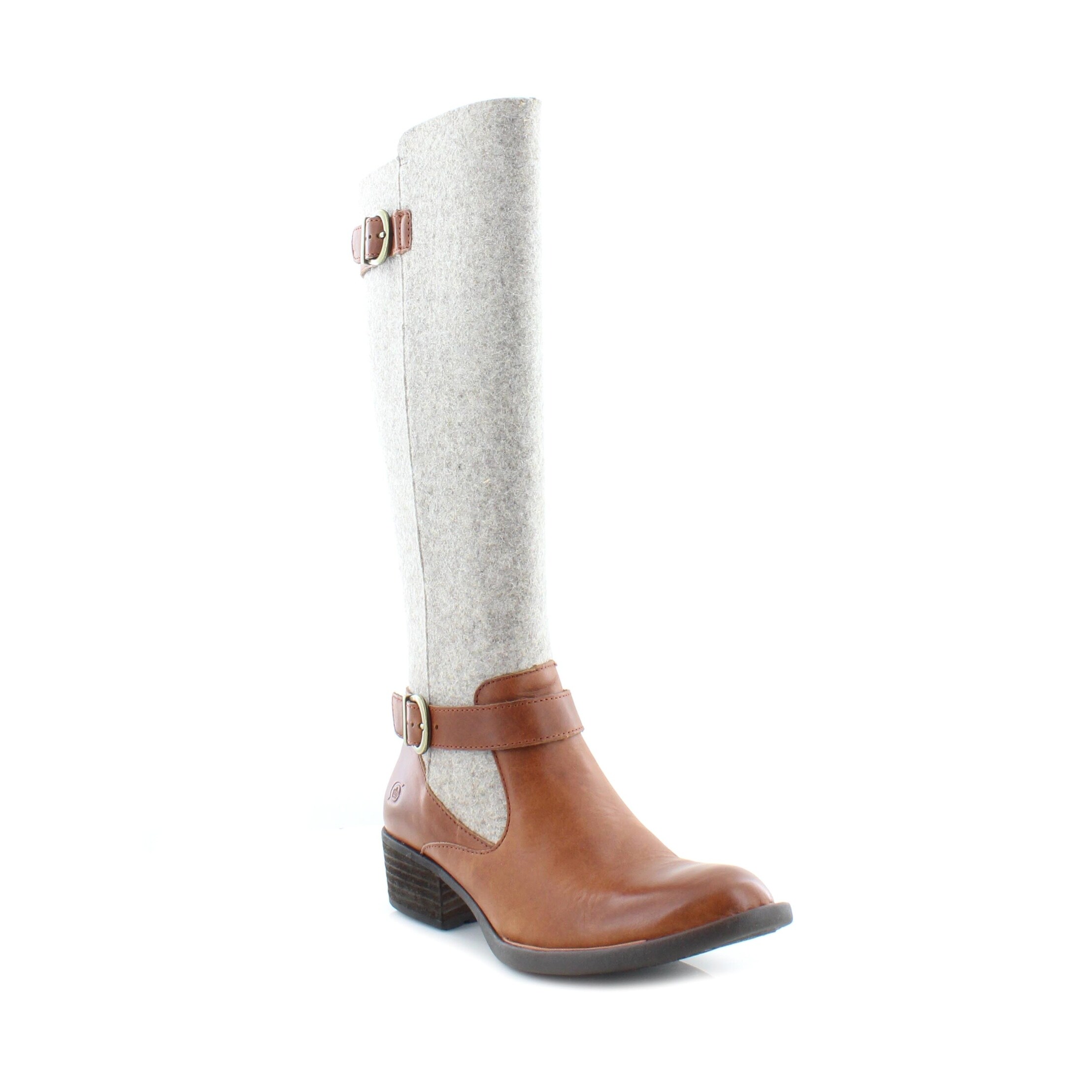 born cognac boots