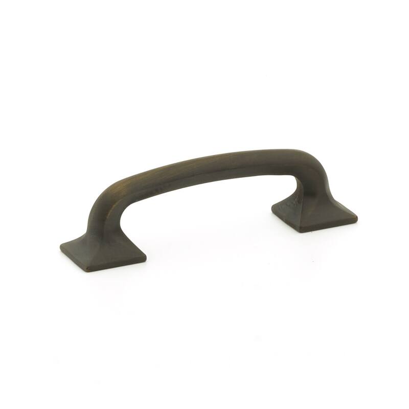 Schaub and Company Northport 3-1/2" Center to Center Contemporary - Ancient Bronze