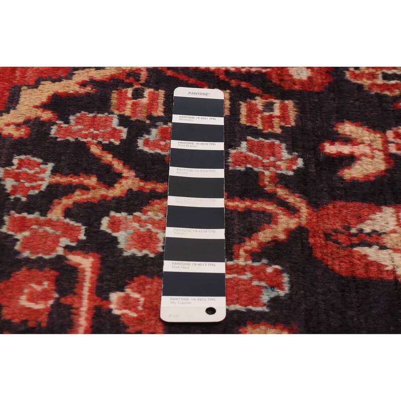 Anadol Navy, Red Rug 4'4" x 6'9" - 4'4 x 6'9