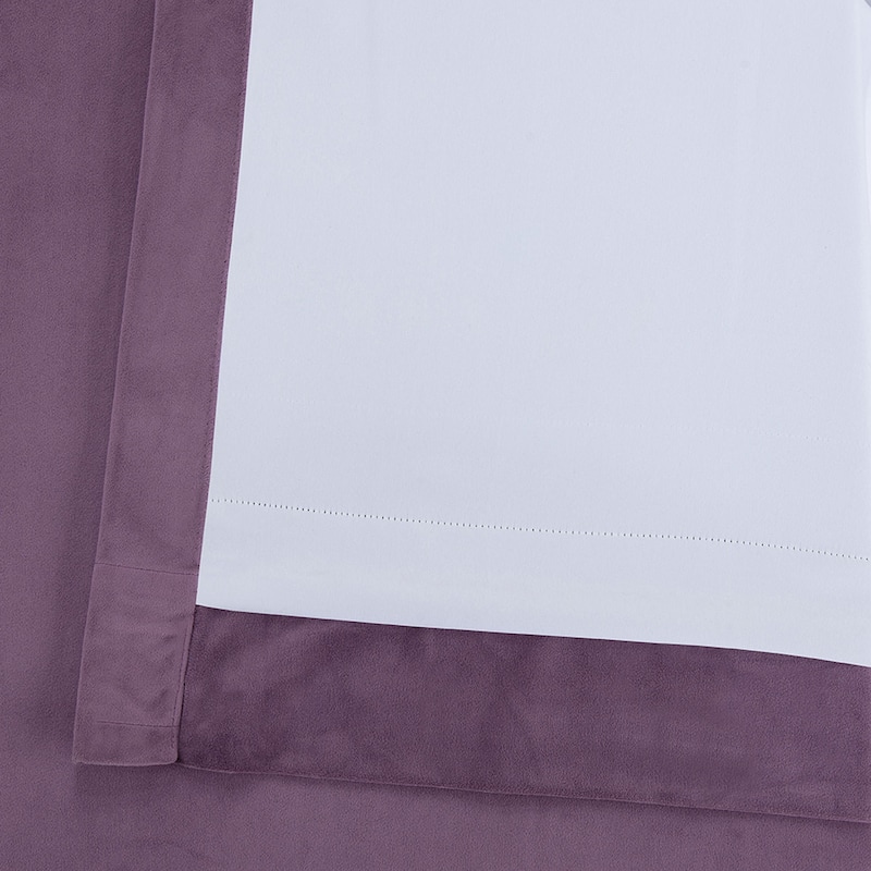 Exclusive Fabrics Signature Velvet Blackout Curtains (1 Panel) - Luxurious Single Drapery for Enhanced Light Blockage