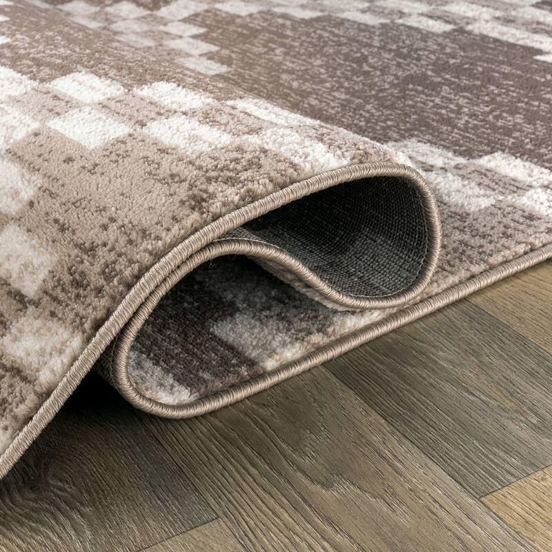Southwestern Geometric Durable Area Rug, Perfect for Any Room