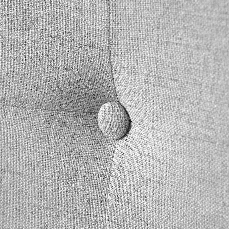 Modern Upholstered Armless Dining Chairs with Wood Legs, Set of 4