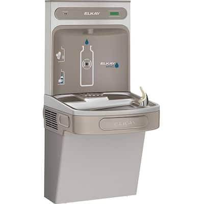 Elkay EZH2O Wall Mounted Drinking Fountain and Hands Free Bottle