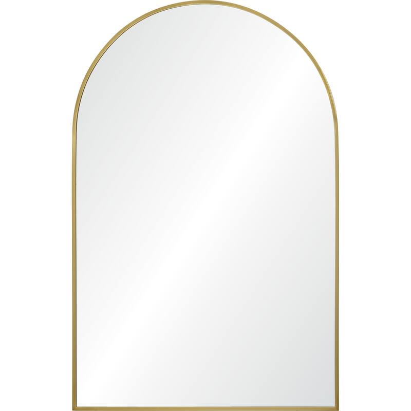 Renwil Durness Framed Satin Brass Mirror - Large