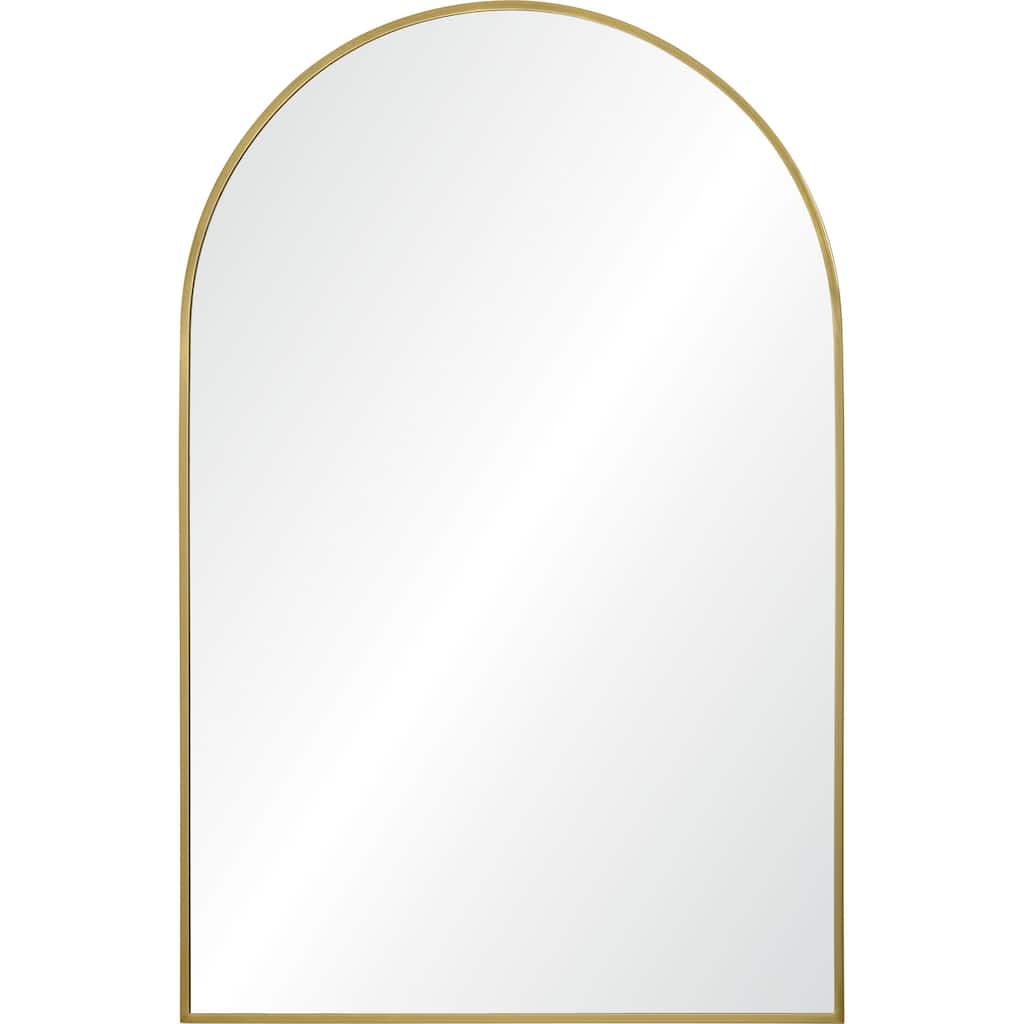 Renwil Durness Framed Satin Brass Mirror - Large
