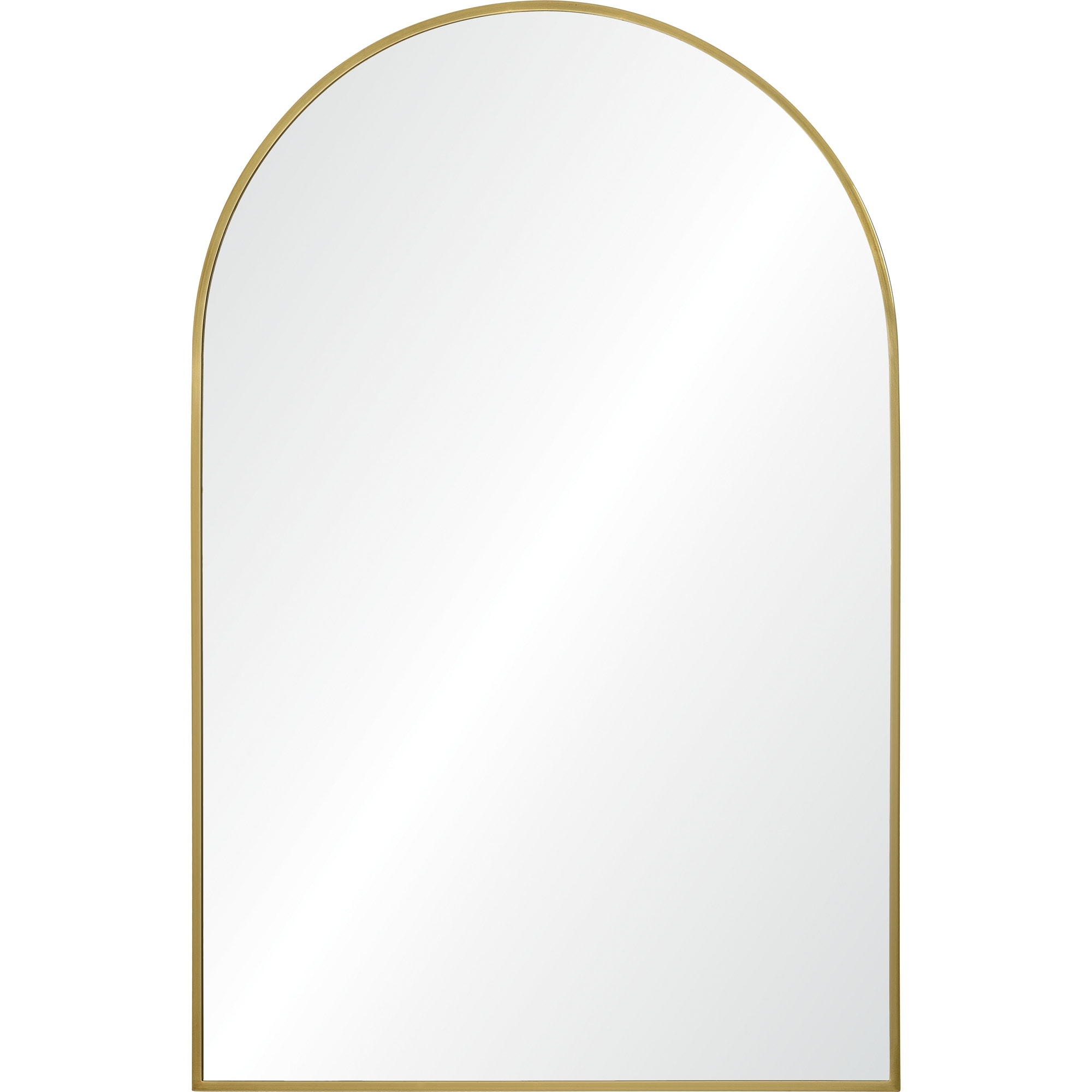 Renwil Durness Framed Satin Brass Mirror - Large