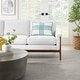 preview thumbnail 32 of 41, Mina Victory Outdoor Pillows Criss Cross Braids 14"X20" Indoor/Outdoor Throw Pillow Turquoise