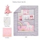 preview thumbnail 2 of 7, Bedtime Originals Rainbow Unicorn Pink/Purple 4-Piece Baby Crib Bedding Set