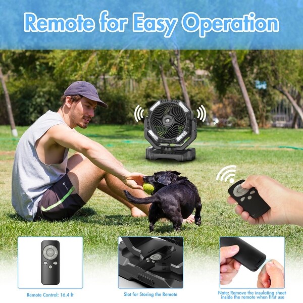 outdoor tent fan