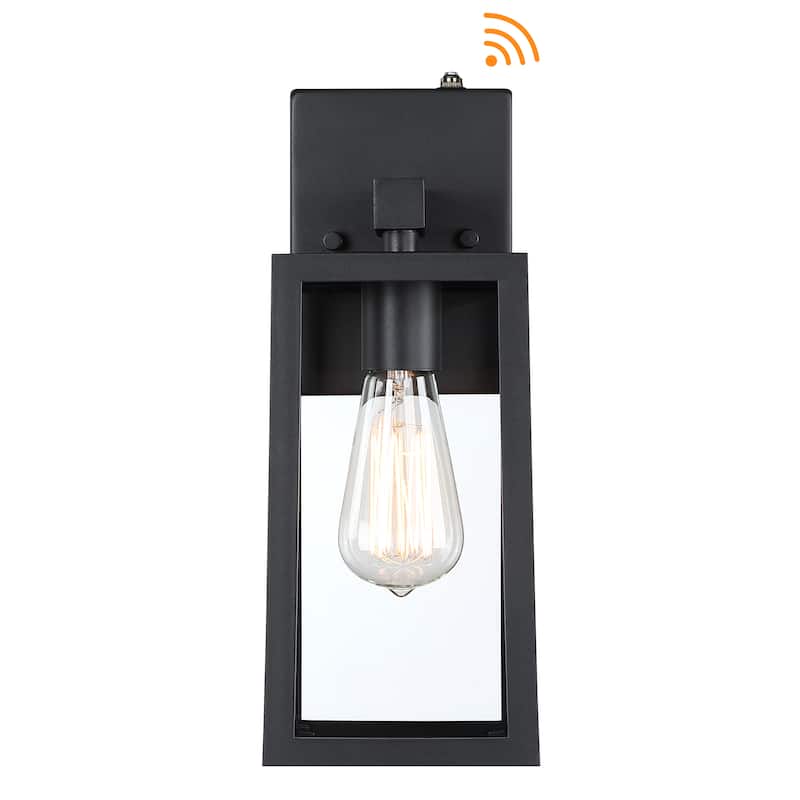 2 Pack Outdoor Wall Light with Dusk to Dawn - 5.32"x6.7"x13.96"