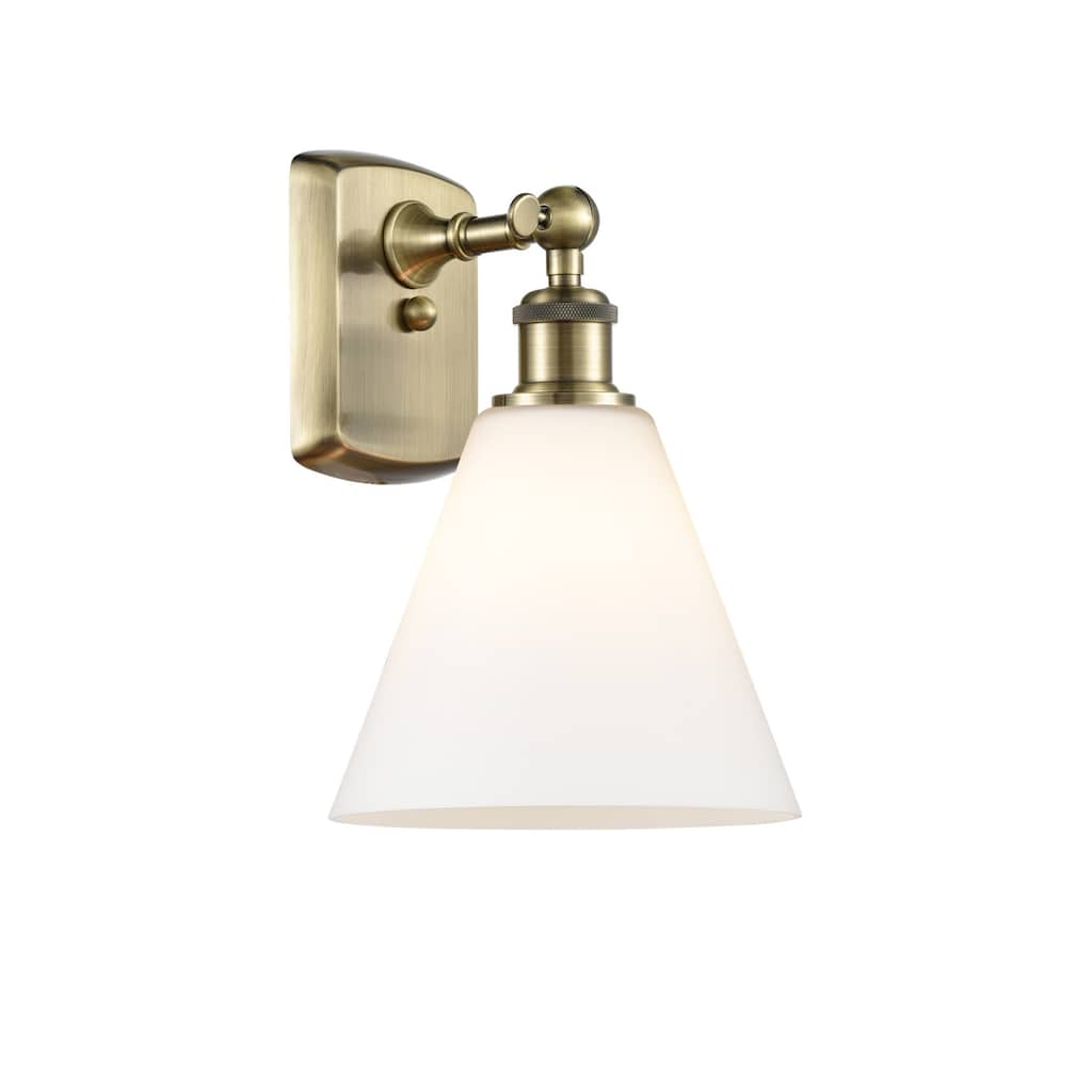 Innovations Lighting 516-1W-12-8 Berkshire Sconce Berkshire 12" Tall