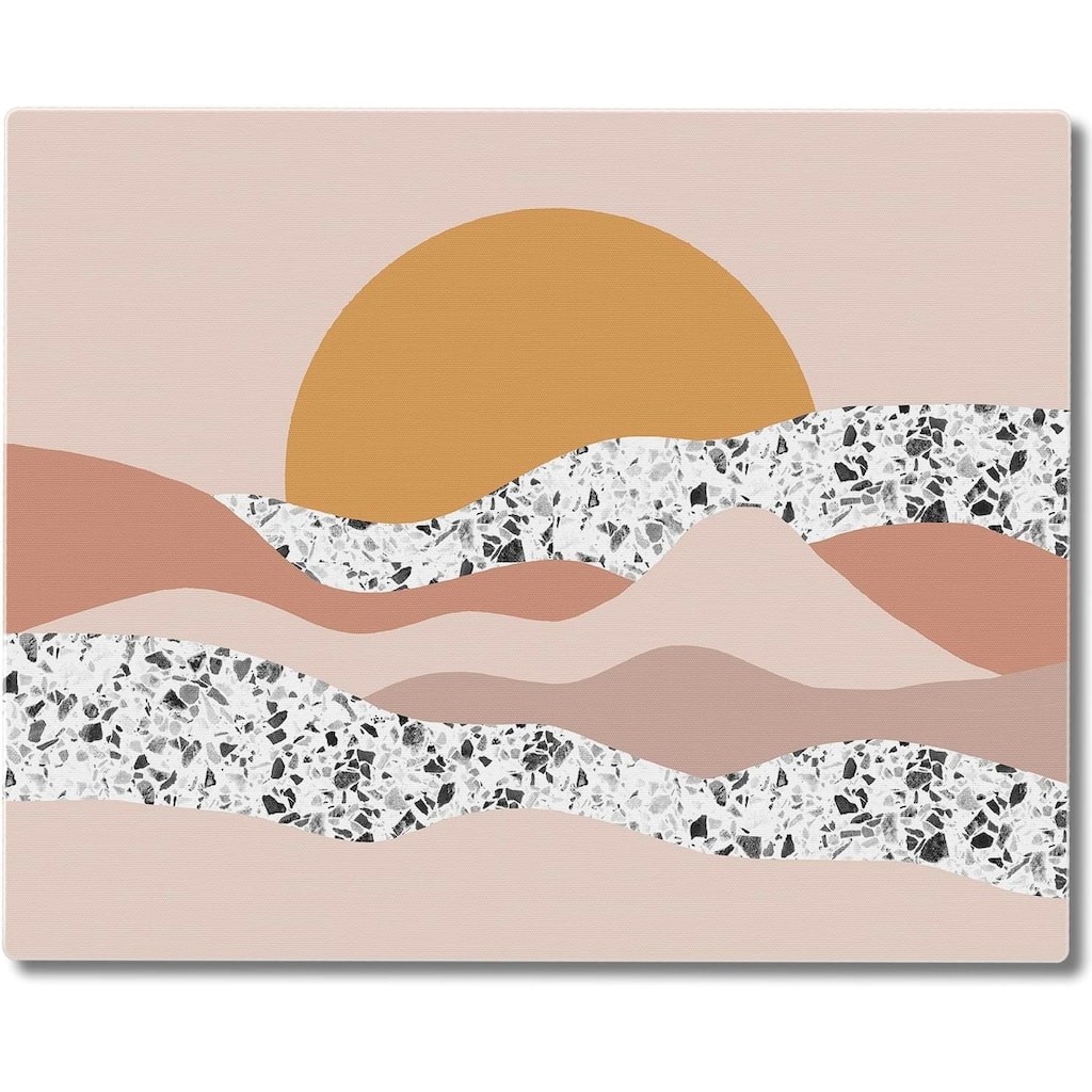 Sunrise 3mm Heat Tolerant Tempered Glass Cutting Board 15” x 12” Manufactured in the USA Dishwasher Safe